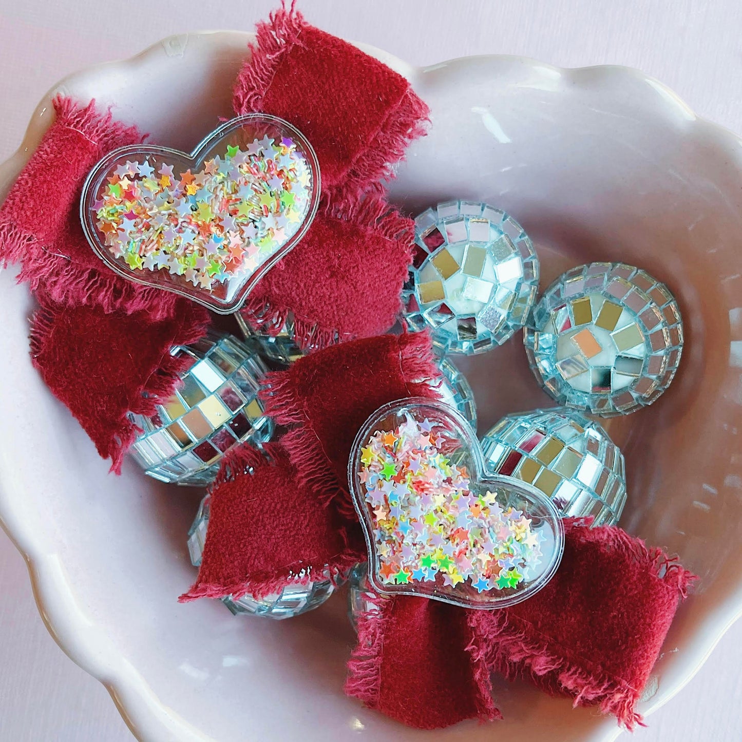 Sweetheart Shakes | Shaker Hair Clips